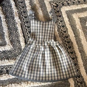 Zara knit dress with adjustable straps.